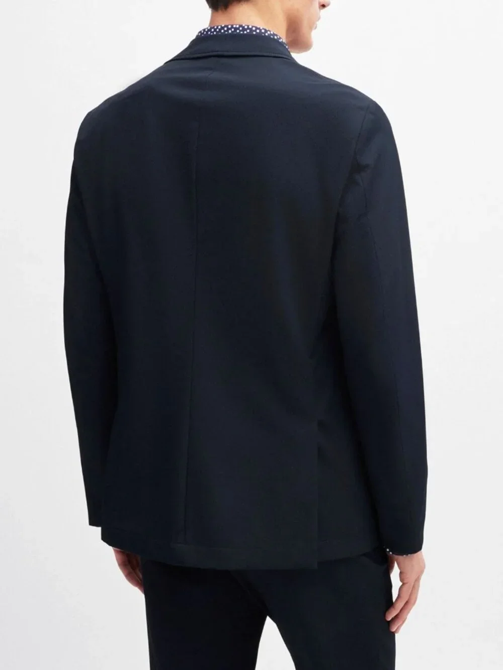 Hugo BOSS Hanry Performance Tech Travel Slim Fit Blazer Sport Coat 40R Navy $500